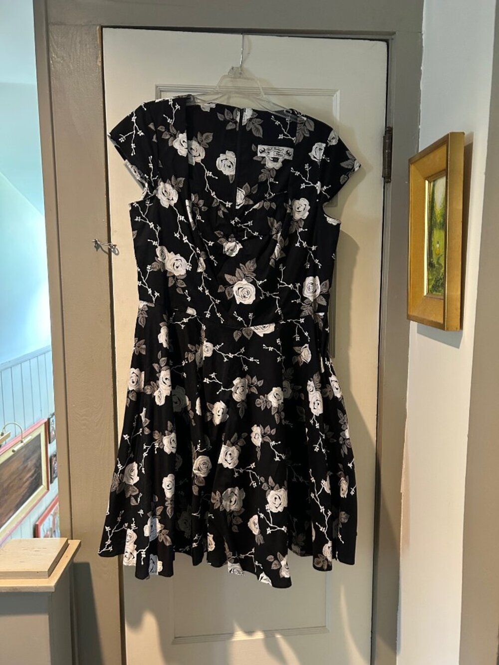 Hell Bunny Natalia dress pinup rockabilly size 2XL